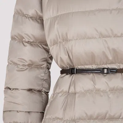 Max Mara The Cube Novef Down Jacket In Neutral