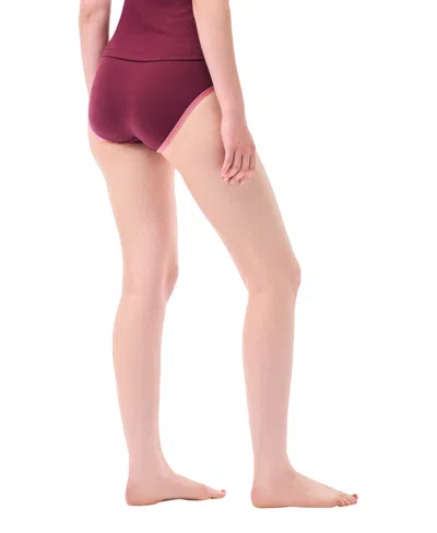 Gap Body Women's Cotton Stretch Hipster Underwear Gpw00277m In Purple