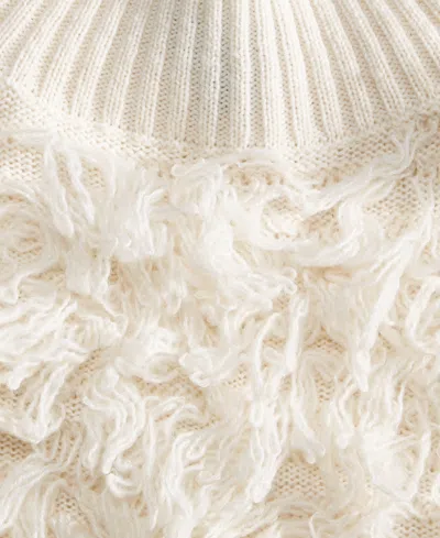 Inc International Concepts Women's Fuzzy Turtleneck Sweater, Macy's Exclusive In Brown