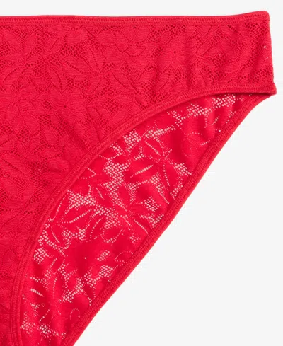 State Of Day Women's Mesh Lace Bikini Underwear, Exclusively At Macy's In Multi