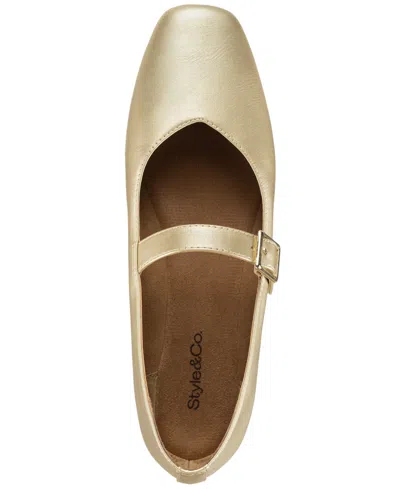 Style & Co Women's Broadwayy Mary Jane Flats, Created For Macy's In Multi