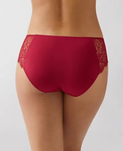 B.tempt'd By Wacoal Women's It's On Hipster Underwear 974296 In Red