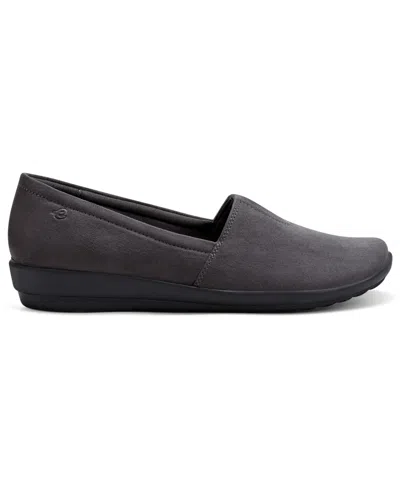Easy Spirit Women's Arlie Slip-on Casual Flats In Gray