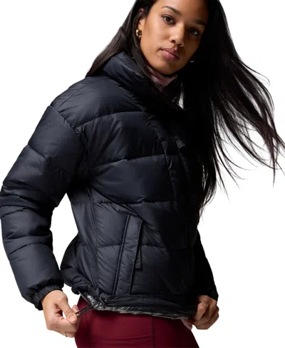 Columbia Pike Lake Ii Water Repellent Insulated Puffer Coat In Black