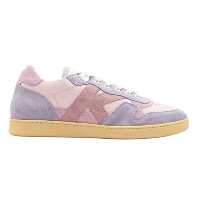 Pantofola D'oro Wisteria Hue Seude/leather Blend Assist Sneakers In Multi