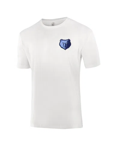Fisll Men's And Women'sâ White Memphis Grizzlies Burst Logo T-shirt
