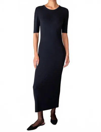 Emerson Fry Geneva Dress In Black In Black