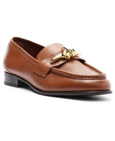 Arezzo Women's Claudia Slip On Loafers In Brown