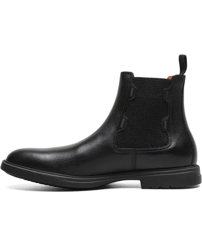 Stacy Adams Townsend Plain Toe Chelsea Boots In Black