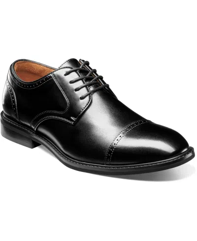 Stacy Adams Men's Bailey Almond Toe Oxford Shoes In Black