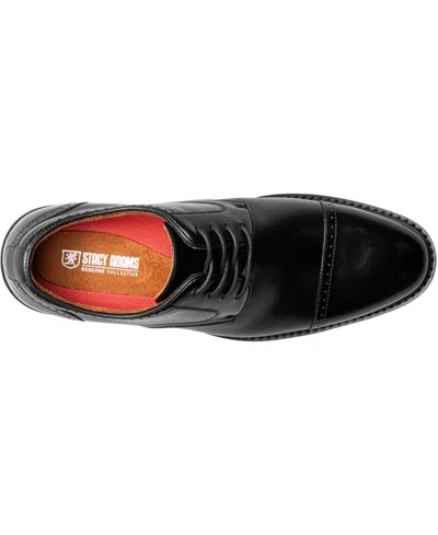 Stacy Adams Men's Bailey Almond Toe Oxford Shoes In Black