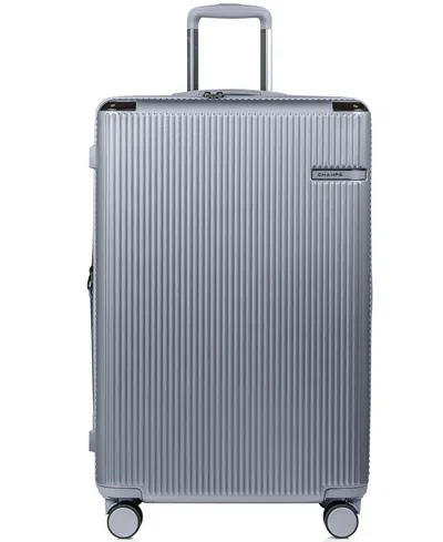 Champs Legacy Collection 3-pc. Hardside Luggage Set In Silver