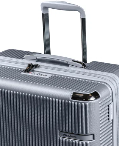 Champs Legacy Collection 3-pc. Hardside Luggage Set In Silver