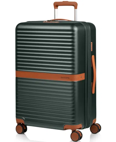 Champs Vintage Ii Collection 26" Medium Check-in Luggage In Green
