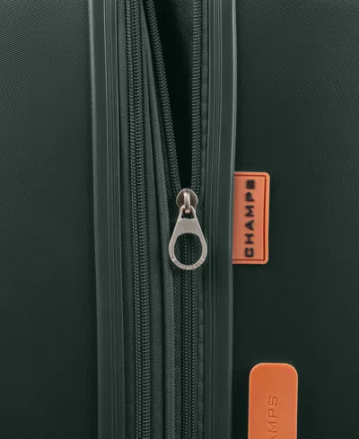 Champs Vintage Ii Collection 26" Medium Check-in Luggage In Green