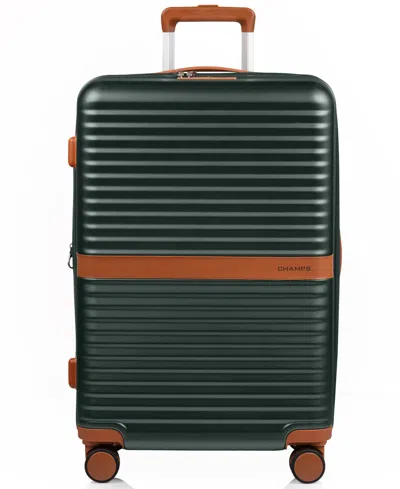 Champs Vintage Ii Collection 26" Medium Check-in Luggage In Green