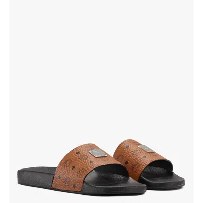 Mcm Visetos Slides In Brown