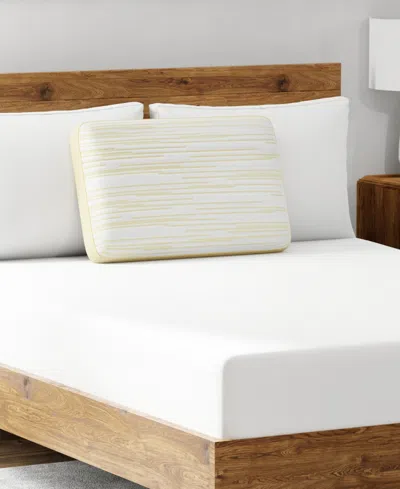 Prosleep Beautifully Cool Supreme Cooling Comfort Gusseted Memory Foam Pillow, Standard In White