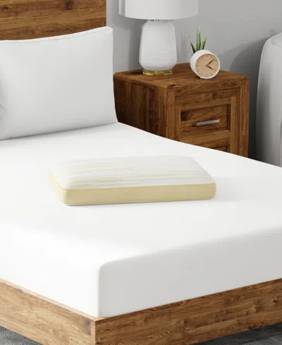 Prosleep Beautifully Cool Supreme Cooling Comfort Gusseted Memory Foam Pillow, Standard In White