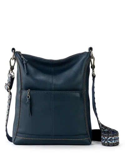 The Sak Women's Lucia Leather Crossbody Bag In Blue
