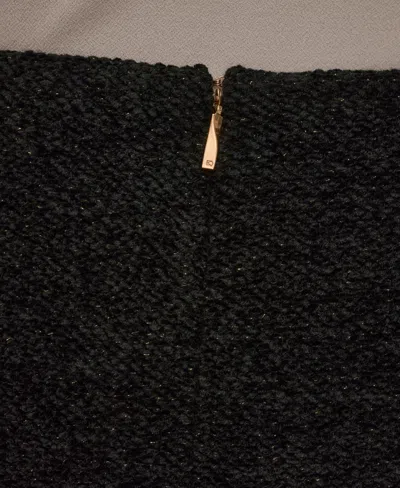 Donna Karan Women's Novelty Mini Skirt In Black