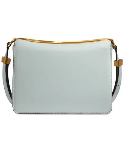Donna Karan Jericho Flap Shoulder With Sculpted Hardware In Blue