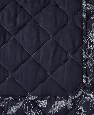 Seventh Studio Merry Sketched 3-pc. Quilt Set, King In Blue