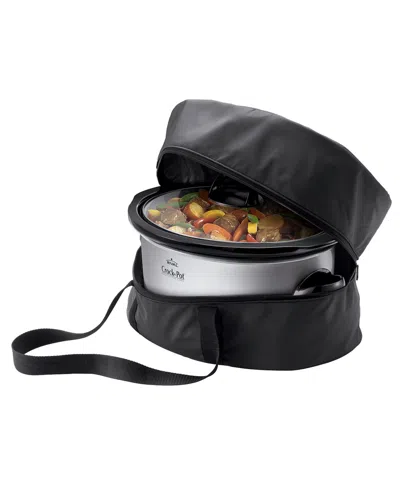 Crock-pot 7-quart Metal Programmable Slow Cooker In Silver