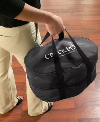 Crock-pot 7-quart Metal Programmable Slow Cooker In Silver