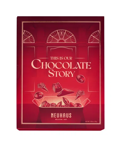Neuhaus Chocolate Advent Calendar Book, 25 Piece In Red