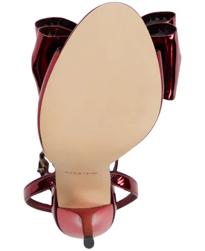 Aldo Women's Tinsletta 2-piece Round Toe Dress Sandals In Animal Print