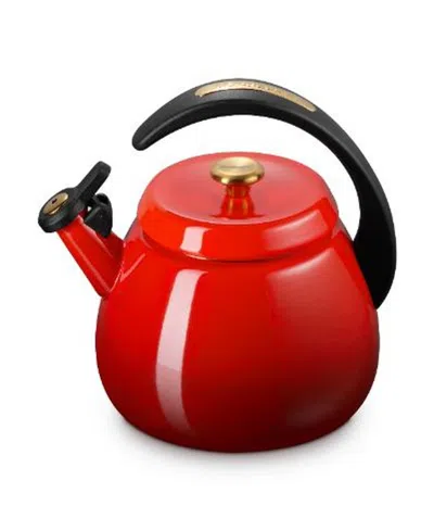 Le Creuset Enamel On Steel 2.2-quart Signature Cloche Kettle In Red