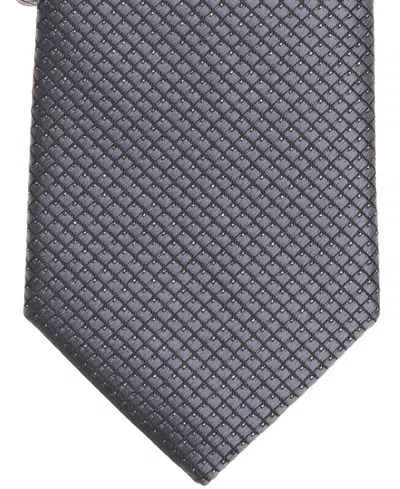 Alfani Men's Luster Mini Slim Tie, Macy's Exclusive In Black