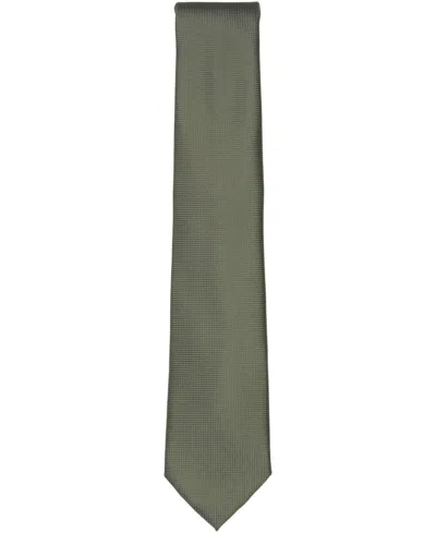 Perry Ellis Men's  Oxford Solid Tie In Gray