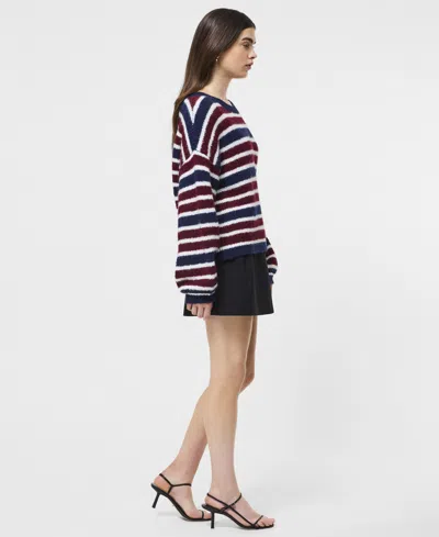 French Connection Women's Chunky Crewneck Sweater In Multi