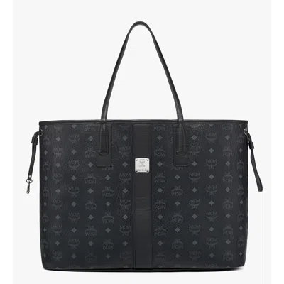 Mcm Shopper Tote Bag Dual Handles In Pattern