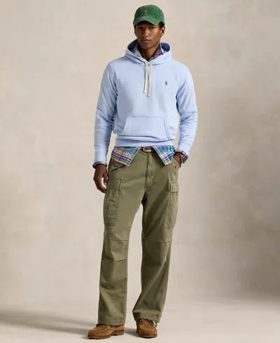 Polo Ralph Lauren Long Sleeve Hoodie In Blue