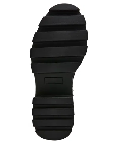 Betsey Johnson Women's Polli Embroidered Mesh Combat Boots In Multi