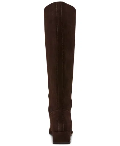 Steve Madden Women's Dantelle Square-toe Knee High Boots In Brown