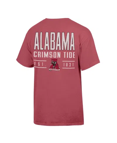 Comfortwash Men's Crimson Alabama Crimson Tide Big Name T-shirt In Red