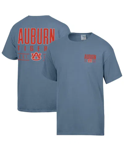 Comfortwash Men's Blue Auburn Tigers Big Name T-shirt In Blue
