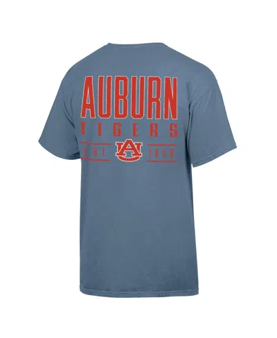 Comfortwash Men's Blue Auburn Tigers Big Name T-shirt In Blue