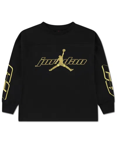 Jordan Boys 8-18 Long Sleeve Sweatshirt In Black