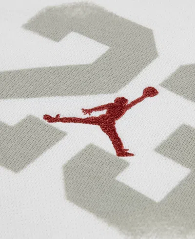 Jordan Boys 8-18 Street Champ Pull On Long Sleeve Hoodie In White