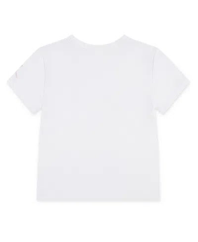 Jordan Girls 7-16 Tree Etch Crewneck T-shirt In White