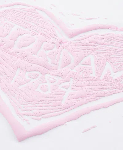 Jordan Girls 7-16 Tree Etch Crewneck T-shirt In White