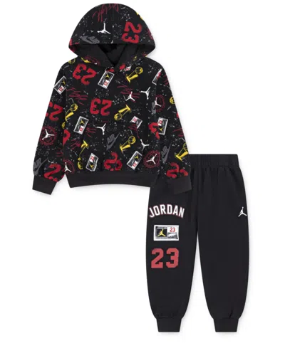 Jordan Jdb  Street Champ Po Set In Black