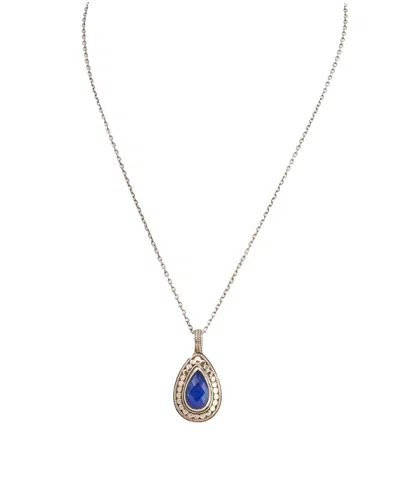Anna Beck Women's Gili With Lapis Necklace In Blue In Metallic