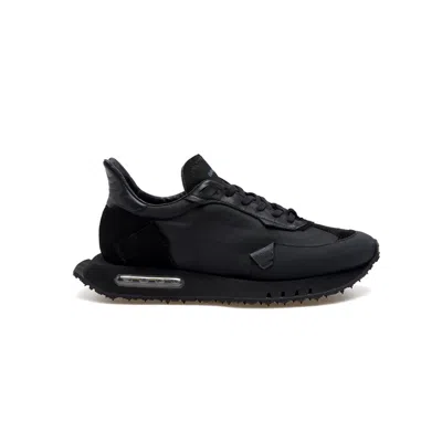 Bepositive Space Race - Ballistic Nylon Sneakers In Black