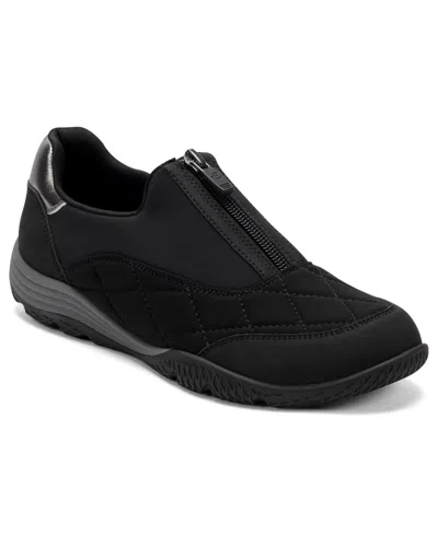 Easy Spirit Barron Womens Sneakers In Black